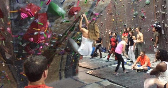 Staying Active: Climbing at Rockquest image